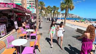 😎Benidorm Levante Beach  August  2023