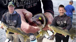 Bucktail Jigs for Walleye Limits