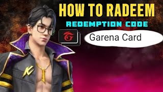 how to redeem code | freefire redemption code | redeem freefire code 2024