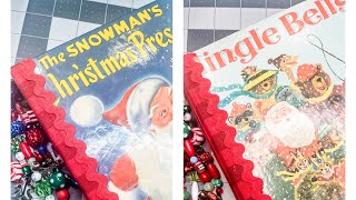 Christmas Junk Journal Flip Through-Jingle Bells and Snowman’s Christmas Present*AVAILABLE*