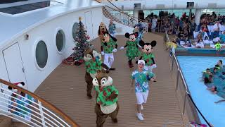 2018 Deck the Deck Party on the Disney Fantasy MerryTime Cruise