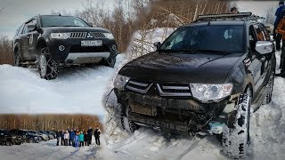 PAJERO SPORT на Заснеженном Полигоне / Overshtag4x4