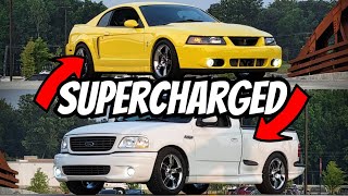 The Most ICONIC DUO | Supercharged Mustang Terminator Cobra & Ford F150 Lightning SVT