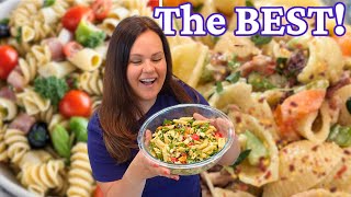 3 AMAZING Pasta Salad Recipes | 3 Must-try Creations!