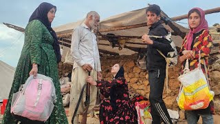 Mehdi's help to two sisters and helping the old man alone in the mountains