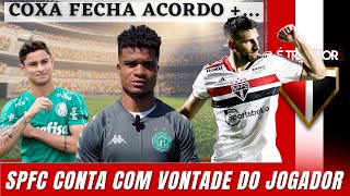 JOGADOR BATE O PÉ E QUER VIM PARA O SÃO PAULO! TREINO COM MUDANÇAS CONTRA O TIGRES