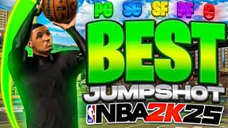 BEST JUMPSHOT IN NBA 2K25!! EVERYTHING YOU NEED TO KNOW ABOUT SHOOTING + BEST SETTINGS NBA 2K25!!