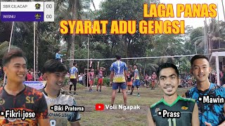 Laga Sengit dan Panas "FIKRI JOSE,WENDI,BIKI"(WISNU) vs "PRASS,DAVID,MAWIN"(SBR CILACAP) Terbaru