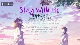 [Tiktok Song Japanese] Mayonaka No Door (真夜中のドア) / Stay With Me -Lyrics Romaji English