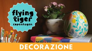 COME DIPINGERE L'UOVO DI CERAMICA DI FLYING TIGER 2023 🌼💐#flyingtiger #pasqua2023 #uovodipasqua