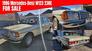 SOLD: Good everyday runner 1986 Mercedes-Benz W123 230E