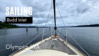 Sailing Budd Inlet | Olympia WA | Chartered Sailboat