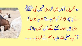 Moral Story In Urdu  | 2 Bakrioun ki Kahani | Islamic Quotes | Hadees | Urdu Quotes | Gehri Baten