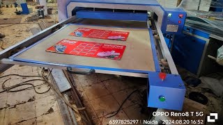 Mouse pad printing machine, sublimation printing on mouse pad