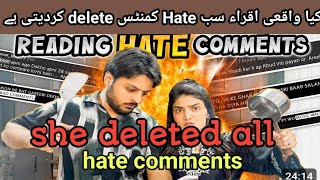 Hate comments Reading by sistrology | Dr Affan ko areeb ka jawab