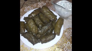 Вкуснейшая ДОЛМА из виноградных листьев. Очень простой  рецепт./ Meat in Grape  Leaves