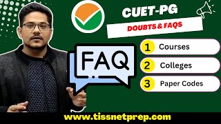 Covering all doubts and confusion regarding CUET-PG 2024 Exam,Colleges and Paper Codes