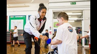 Community: England no.1 delivers badminton masterclass as Racket Pack tour visits Bristol