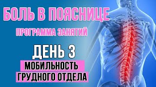 Боль в пояснице. Программа занятий. День 3 из 4