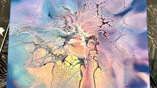 #312 Tips For Big Blooms On A Dark Base!  Interference Edition! 😱 Fluid art/ Pour painting