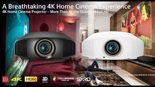 [Video Demo] Máy Chiếu 4K Sony VPL-VW300ES - Máy Chiếu 3D Gia Đình Cao Cấp