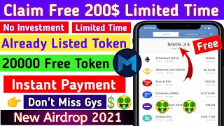 New 250$ Crypto Airdrop 2021| Free Claim 20000 Mero Token| 2021Instant payment| big airdrop #mero