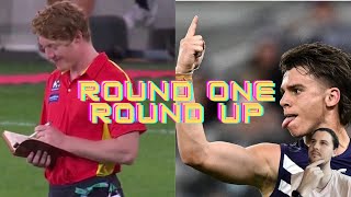 24 AFL ROUND 1 ROUND UP (plus AFL Fantasy).