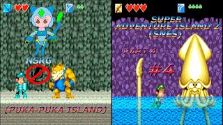 4-Super Adventure Island 2 (SNES)(Part 4)(Puka-Puka Island)