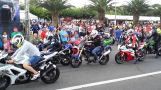 CONCENTRACION MOTOS PORTONOVO 2014