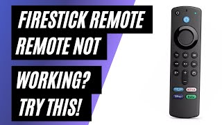 Firestick Remote Not Working? Easy Fixes to Try!