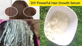 *DIY Power Hair Growth Serum*||1 ही Wash में Smooth-Shiny Hair हो जायेंगे 😱 - YouTube