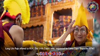 Long Life Puja offered by FPMT to His Holiness the 14th Dalai Lama on behalf of Lama Zopa Rinpoche