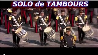 14 JUILLET 2013:"Solo de Tambours"