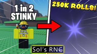 NOOB To PRO Is COOKING in SOLS RNG!