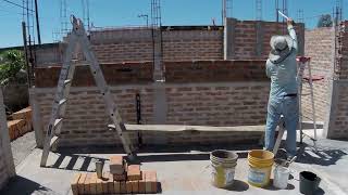 Levantando Otra Pared de Nuestra Casa - Lunes 11 de Marzo del 2024 - Paso a Paso se LLega Lejos