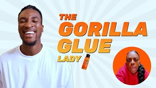 Reaction to gorilla glue girl video