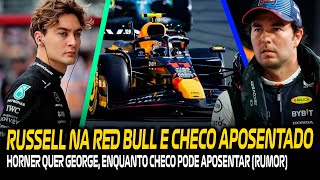 HORNER DECLARA INTERESSE EM RUSSELL, E RUMORES DE APOSENTADORIA DE CHECO GANHAM FORÇA PARA O MEXICO