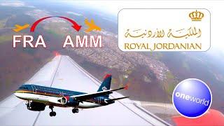 ✈︎ROYAL JORDANIAN ✈︎ Airbus A320 Departure out of Frankfurt to Amman (AMM)