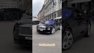 Clean Black Rolls Royce Spectre in Zürich #shorts #rich #automobile #youtubeshorts #cartok #richlife