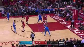 OKC Thunder at Houston Rockets Full Game Highlights - April 7, 2018