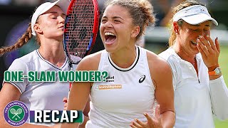 Rybakina FUMBLES to Krejcikova, Paolini SURVIVES crying Vekic | Wimbledon 2024