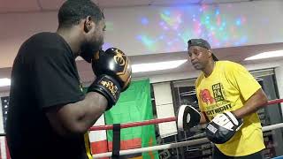 I Spent Some Time @  The ANGYLL DAVIS, ELIJA REEVES & CARLOS LEWIS Fall Brawl Training Camp #boxing