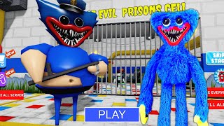 HUGGY WUGGY BARRY'S PRISON RUN! Obby New Update Roblox - All Bosses Battle FULL GAME #roblox