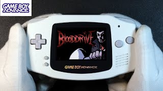 Blood Drive Nintendo Game Boy Advance Handheld Gameplay