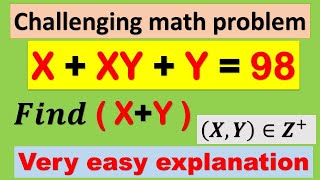 Find (x + y) || Challenging math problem