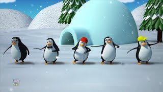 пять маленьких пингвинов | детские песни | детские стишки | Nursery Rhymes | Five Little Penguins