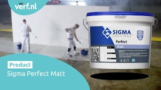 Sigma Perfect Matt | Matte uitstraling, streeploos resultaat | Verf.nl