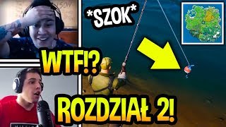 STREAMERZY REAGUJĄ NA *NOWY SEZON* "ROZDZIAŁ 2" W FORTNITE! ( SHOTY FORTNITE )