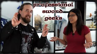 A Fun Chat with the Owner of a Sword Shop