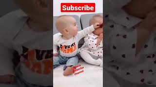 please subscribe channel funny cute baby 🥰#viral #shorts #youtubeshorts #cutebaby #kidsvideo